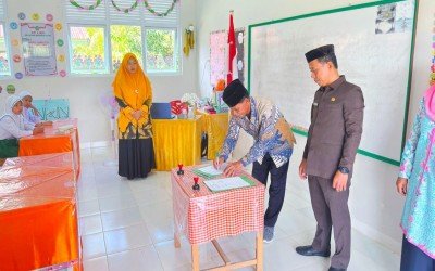 Lahirkan Madrasah Sigap Bencana, MIN 1 Bolsel Jalin Kerjasama Strategis Bersama BPBD Bolsel