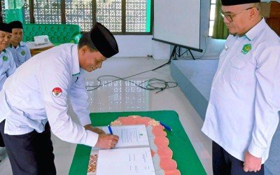 Tanda Tangani Perkin 2026 : Kepala MIN 1 Bolsel Siap Wujudkan Komitmen Kinerja Terukur selama 1 Tahun Kedepan