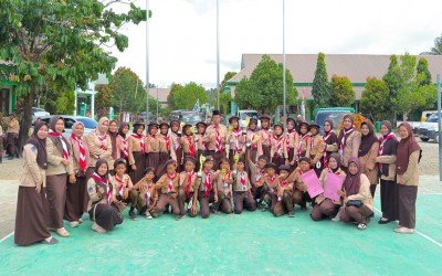 MIN 1 Bolaang Mongondow Selatan Borong 8 Piala dalam Gema Pramuka Angkatan Ke-1
